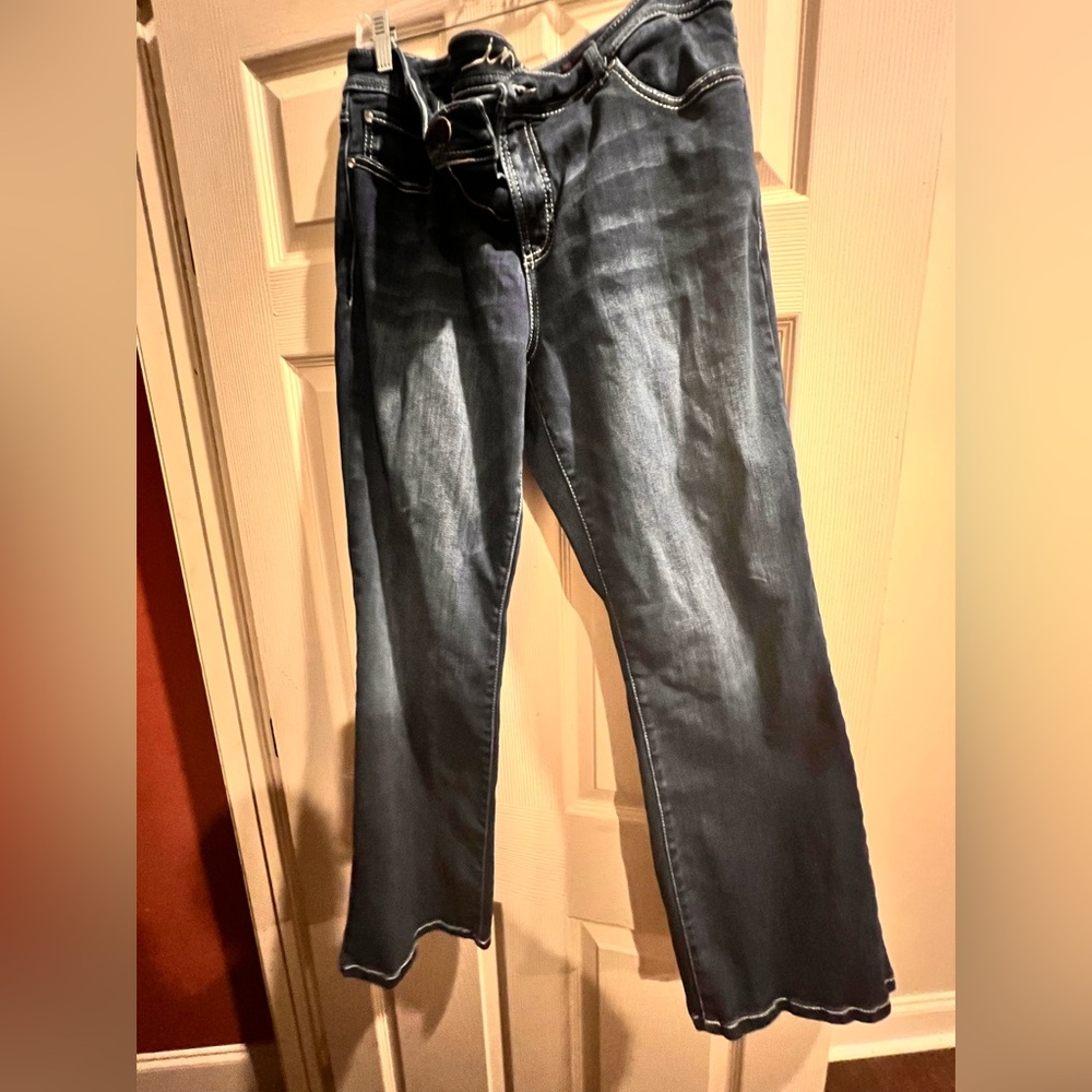 Great pair of INC Size 16w jeans.  Boot-cut